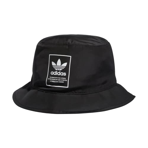 Adidas Originals Packable Bucket Hat, Black/White, One Size #TOP6