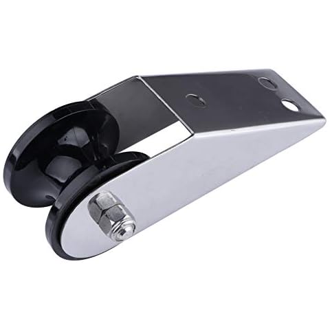 XinKunmarine Bow Anchor Roller,Stainless Steel Heavy Duty Boat Bow Anchor Rubber Roller,Fixed Marine Yacht Docking Cover