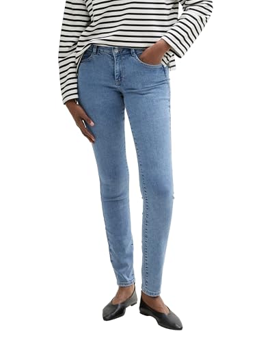 Tom Tailor Alexa Straight Jeans, Black Denim, 29/32