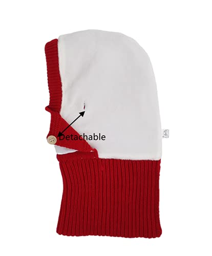 Image of Baby Girls Boys Winter Hat Scarf Kids Earflap Hood Scarves