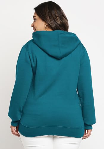 Image of Wear Your Opinion Women's Plus Size Fleece Zipper Hoodie Jacket