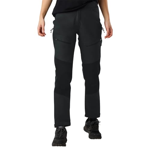 X-Trail Outdoorhose für Damen Wasserabweisend Winddicht und mit Verstellbaren Beinabschlüssen