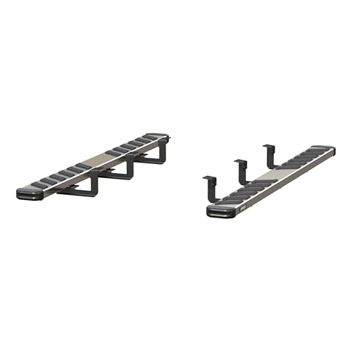 Estribos ARIES NovaTrac 6 pulg x 75 pulg Acero Inoxidable