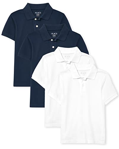 Image of The Children's Place Baby and Toddler Boys Short Sleeve Polo Shirt