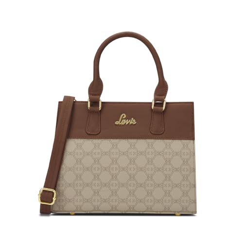 Lavie Women's Mono Salma Solid Satchel Bag for Women | Satchel Handbag for Work | Ladies purse | Stylish Shoulder Bag | Gift For Ladies