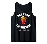Patatas de sultan, patatas fritas barcelona Camiseta sin Mangas