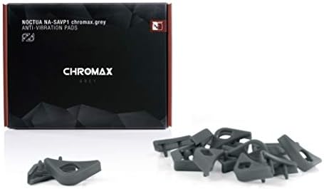 Noctua NA-SAVP1 chromax.grey, Anti-Vibration Pads for 120/140mm Noctua Fans (16-pack, Grey)