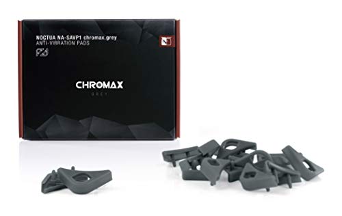 Image of Noctua NA-SAVP1 chromax.Grey, Anti-Vibration Pads for 120 /140mm Noctua Fans (16-Pack, Grey)