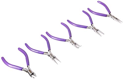 Beadalon Artistic Wire SHIMR Pliers Set W/CASE 5PC Tools