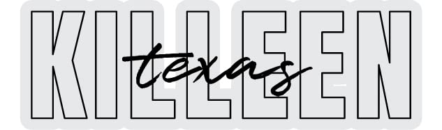 Killeen Texas Souvenir Vinyl Decal Sticker Clear Script Design 2 Inch