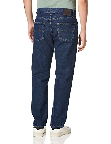 Image of Lee Men's Regular Fit Straight Leg Jean, Dark Stone, 31W x 30L