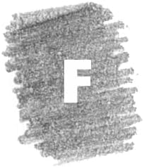 Miniatura 4 de STAEDTLER Mars Lumograph F Lápiz de grafito para dibujo artístico, 6 lápices