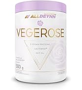 ALLDEYNN VegeRose Voedingssupplementen Vrouwen - Eiwitsupplementen - Laag Suikergehalte - 5 Plant...