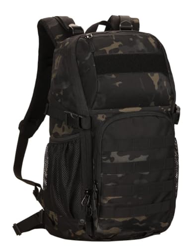 Image of HUNTVP Tactical Backpack Military MOLLE Backpack Hunting Rucksack Gear Assault Pack 25L WR