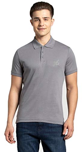 Image of Jockey Men Cotton Blend Solid Regular Fit Sport Polo T-Shirt