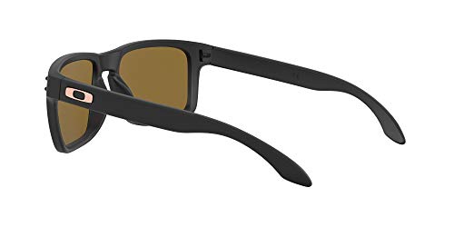 Image of Oakley Mens OO9244 Holbrook Low Bridge Fit Rectangular Sunglasses