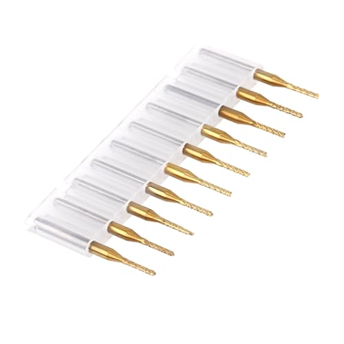Fraise CNC à bout tranchant 1.5mm carbure micro-grain tungstène pour gravure précise