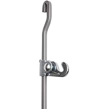 STAS Art Hanging Set STAS j-Rail max Steel Rod Silver 4x4 100cm + Hook