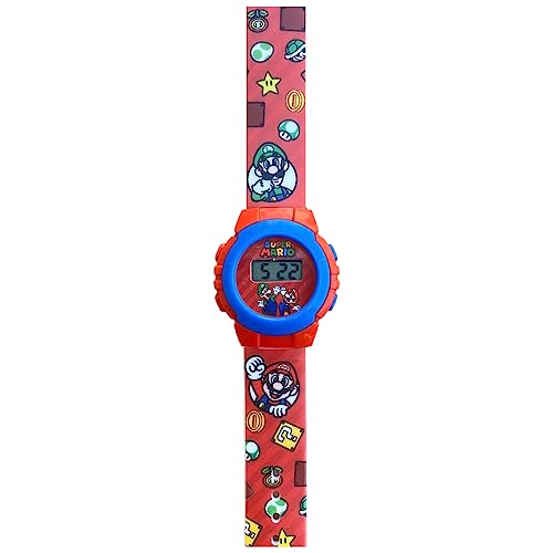 Kids Licensing Armbanduhr [Digital], Super Mario