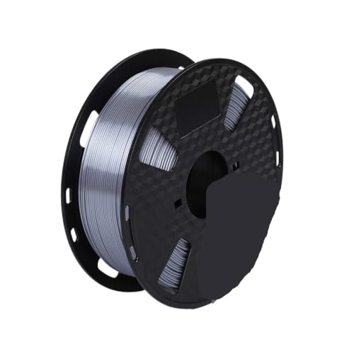 Filament d'imprimante en soie 1,75 mm Silk Silver 250g pour impression 3D FDM