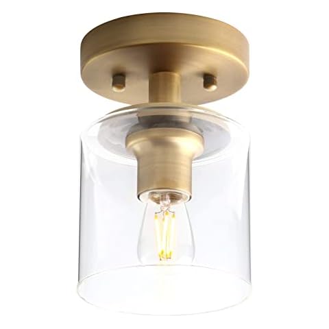 Yosoan Antique Glass Ceiling Light Fixture Cover