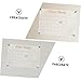 Uonlytech 1set Practical Multifunctional Memo Board Erasable Weekly Plan Note Board for Office Includes Push Pins Whiteboard Marker