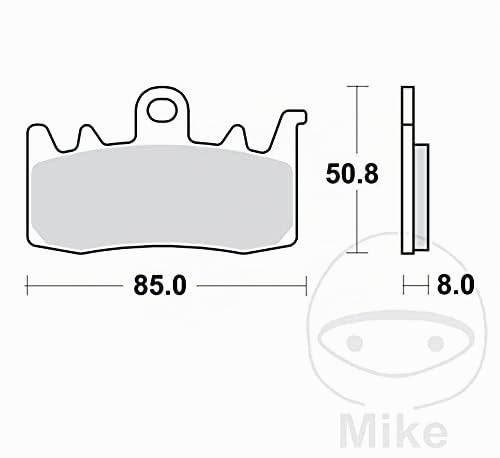 3X TRW Bremsbeläge vorne+hinten MCB856SV MCB671SH passend für BMW R1200GS 2013-2018