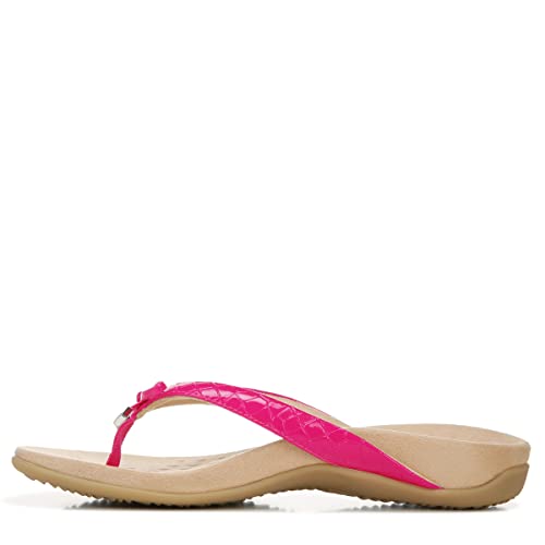 Image of Vionic Women's Rest Bella Toe Post Sandal- Supportive Ladies Orthotic Sandals that include Three Zone Comfort with Arch Support- Flip Flop for Ladies, Medium and Wide Width Size 5-12