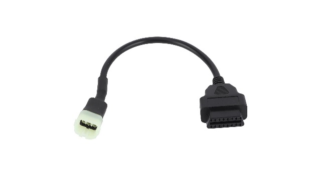 Herramienta de Diagnóstico de Cable OBD2 de 6 Pines de para Kawasaki Z900/ Z900RS/ZX10R/ZX14R/H2