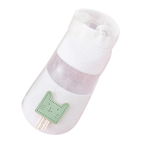 Spring and Summer Children Infant Toddler Shoes Girls Socks Shoes Flat Non Slip Mesh Breathable Girls Size 4 Shoes (Green, 5 Infant)