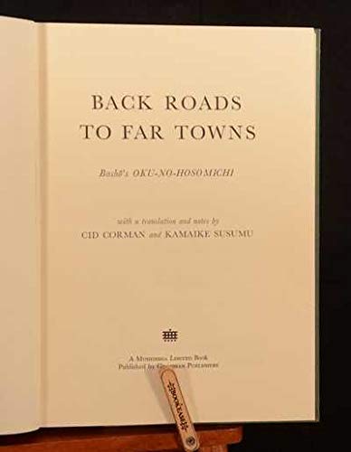 Back Roads to Far Towns      Hardcover – January 1, 1968