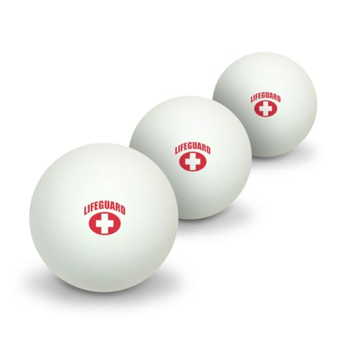 GRAPHICS & MORE Lifeguard Novelty Table Tennis Ping Pong Ball 3 Pack