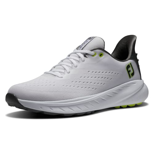 Footjoy Flex Xp, Zapatos De Golf Hombre, White Black Lime, 39 Eu Footjoy Flex Xp, Zapatos De Golf Hombre, White Black Lime, 39 Eu