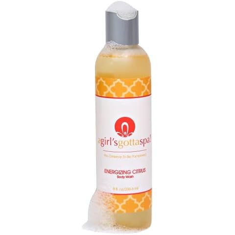 A Girl's Gotta Spa! Sulfate-Free Natural Body Wash Citrus Essential Oils 100% Vegan Cruelty-Free Moisturizing Shower Gel Cover