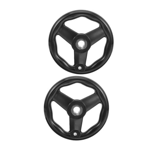 LIFKOME 2Pcs Bakelite Hand Wheel Replacement for Milling Machines Slip Hand Crank Grip for Precise Manual Adjustments Easy Installation for Industrial Use