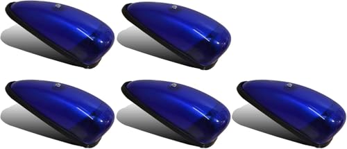 Kit de Luces de Marcador en lágrima de 12v color azul paquete de 5 para decoración y visibilidad