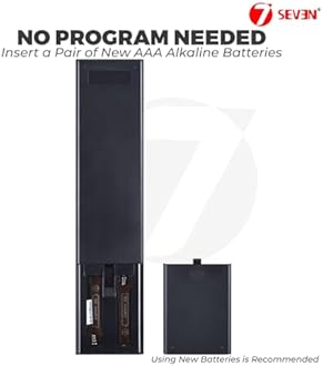 7SEVEN® Compatible for Sony Tv Remote Original Bravia LCD LED UHD OLED QLED 4K Ultra HD with YouTube and Netflix Hotkeys. Universal Replacement for Original Sony Smart Android TV Remote Control