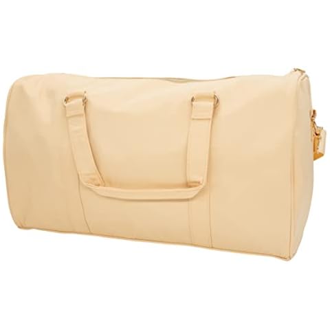 Phlox Collective Nylon Tote Bag Duffle Bag, Fashion Tote Bag, for Women, Men (Khaki Duffle) Cover