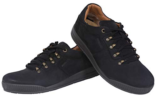 Image of Woodland Men's Black Nubuk Casual Shoes-UK-5 (Euro 39)