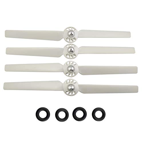 sea jump 4PCS Propeller for YUNEEC Q500 Q500M 4K Typhoon RC Drone Propeller Quadcopter Forward and Reverse Self-Tightening Blade White