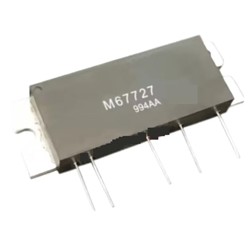 Módulo M67727 de radio móvil SSB VHF para amplificación de potencia de 60W y 12.5V