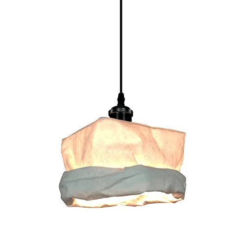 Chandelier LED anti-&eacute;blouissement en papier blanc pour &eacute;clairer sans fatiguer les yeux