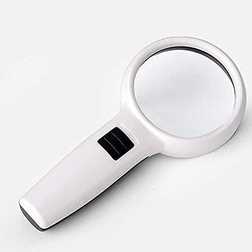 Magnifying Glasses Magnifier Ultra Clear Hand Held Magnifying Glass Lighting 30 Times Reading Optical Magnifying Glass Magnifying Glasses for Reading Marriage