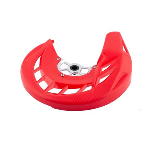 �I�[�g�o�C 15mm CNC �t�����g�u���[�L�f�B�X�N�K�[�h�v���e�N�^�[�J�o�[ KLX 250 250S 250SF KLX250 2009-2020 �Ή�(15mm Red)