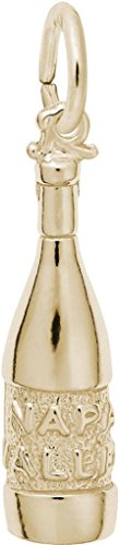 Rembrandt Napa Valley Wine Bottle Charm