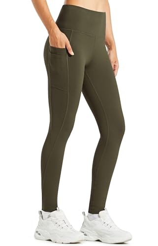 Libin Thermo Leggings Damen Winter Warm Thermoleggins Laufhose High Waist...