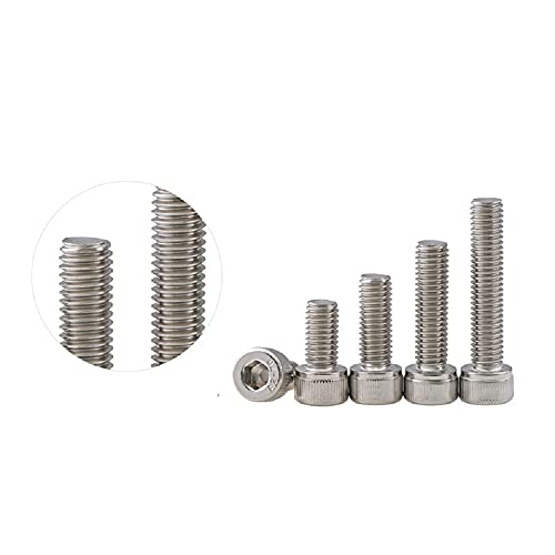 Tornillo de cabeza hexagonal en acero inoxidable 304 moleteado cilíndrico de alta gama 7