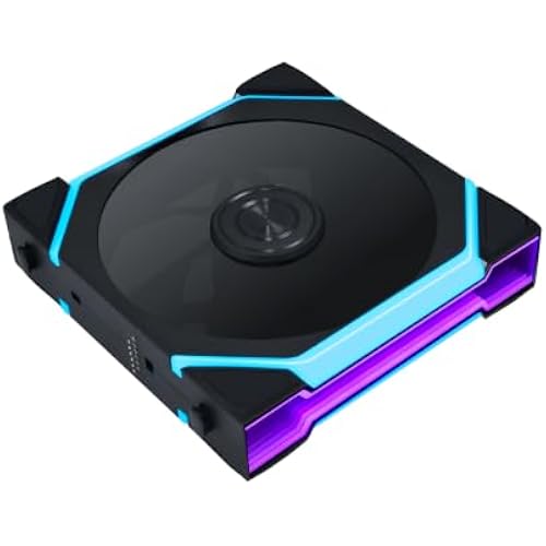 Lian Li UNI Fan SL Wireless-120-No Controller-Black-12SL1W1B