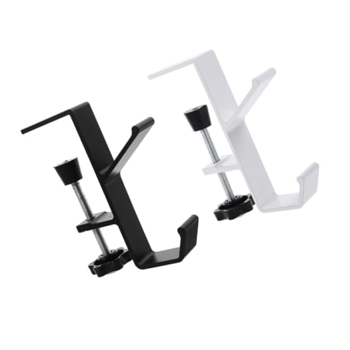 Alipis 2pcs Adjustable No Drill Garland Stocking Hangers Heavy Duty Hooks for Fireplace Mantel for Holiday Decoration Home Ample Space for Multiple Items