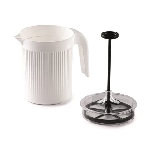 Snips Cremix Manual Milk Frother 0.5 L, Handheld Milk Frother Jug for Cappuccino & Latte, Microwave Safe - Image 2